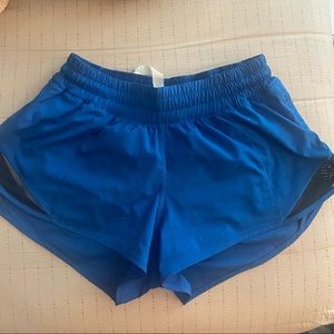Rare royal blue lulu lemon shorts